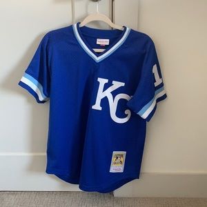 Mitchell & Ness Bo Jackson Kansas City Royals Practice Jersey